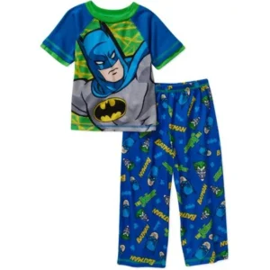 Batman Toddler Boy Short Sleeve Pajama Set