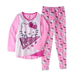 Big Girls' Fitted Pajama Set