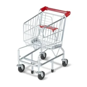 Melissa & DougÂ® Shopping Cart Toy - Metal Grocery Wagon