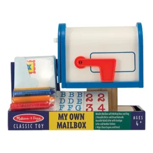 Melissa & Doug My Own Wooden Mailbox Activity Set and Educational Toy