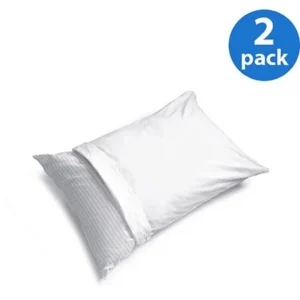 Anti-Microbial Pillow Protectors, 2-Pack