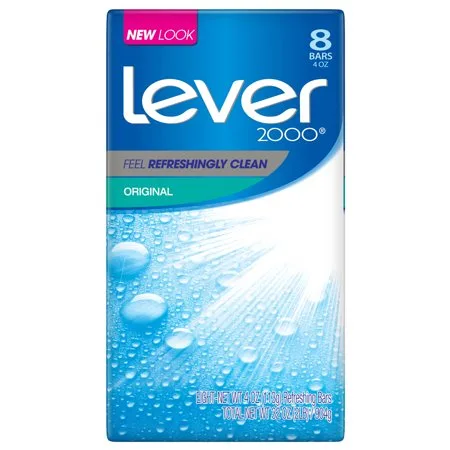 Lever 2000 Bar Soap Original 4 oz 8 Bars