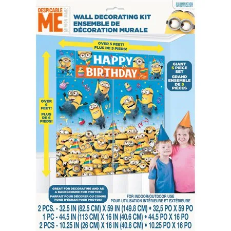 Giant Despicable Me Minions Wall Decoration