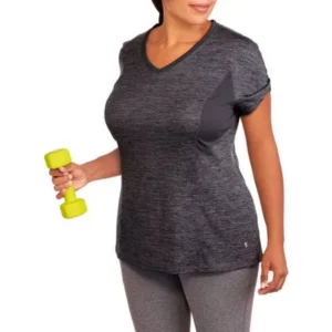 Women;s Plus Activewear Performance Tops Collection