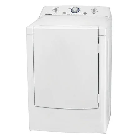 Frigidaire FFRG1001PW 7.0 Cu. Ft. Gas Dryer with One-Touch Wrinkle Release