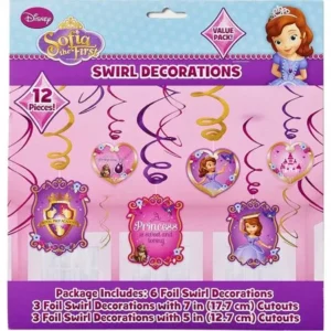 Sofia the First Hanging Party Decorations, Party Supplies