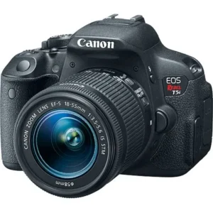 Canon Black EOS Rebel T5i Digital SLR with 18 Megapixels and 18-55mm Lens Included