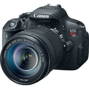 Canon Black EOS Rebel T5i Digital SLR Camera with 18 Megapixels and 18-135mm Lens Included