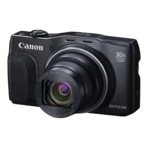 Canon PowerShot SX710 HS - Digital camera - compact - 20.3 MP - 30x optical zoom - Wi-Fi, NFC - black
