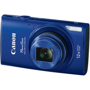 Canon PowerShot ELPH170 IS Digital Camera with 20 Megapixels and 12x Optical Zoom, Blue