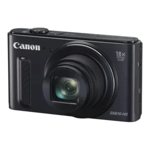 Canon PowerShot SX610 HS - Digital camera - compact - 20.2 MP - 1080p - 18x optical zoom - Wi-Fi, NFC - black