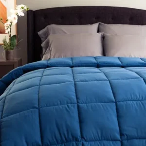 Cozy Classics Nautical Blue Super Soft Down Alternative Comforter