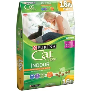 Purina Cat Chow Indoor Cat Food 16 lb. Bag