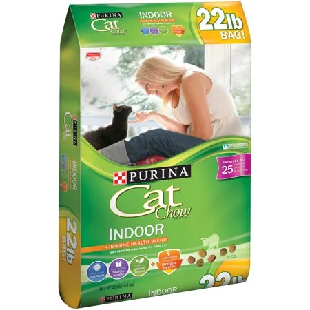 Purina Cat Chow Indoor Cat Food 22 lb. Bag