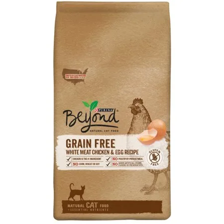 Purina Beyond Grain Free White Meat Chicken & Egg Recipe Dry Cat Food, 3 lb