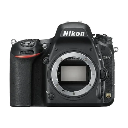 Nikon Black D750 FX-format Digital SLR Camera with 24.3 Megapixels (Body Only)
