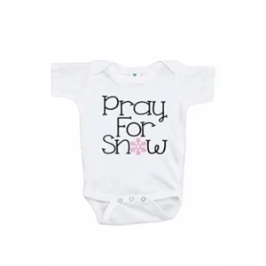 7 ate 9 Apparel Girls Pray for Snow Winter Onepiece 12-18 Months