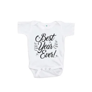 7 ate 9 Apparel Kids Best Year Ever Onepiece - 3-6 Month Onepiece