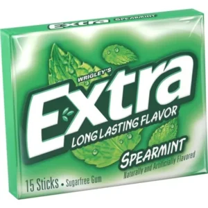Extra Spearmint Sugarfree Gum, single pack