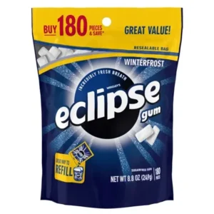 Eclipse Winterfrost Sugarfree Gum Refill, 180 pc, 8.8 oz