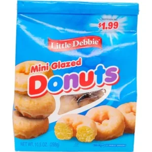 Little Debbie Mini Glazed Donuts, 10.5 oz