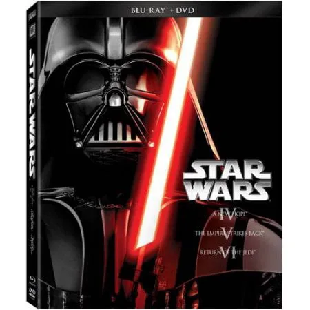 Star Wars: The Original Trilogy - A New Hope / The Empire Strikes Back / Return Of The Jedi (Blu-ray + DVD)