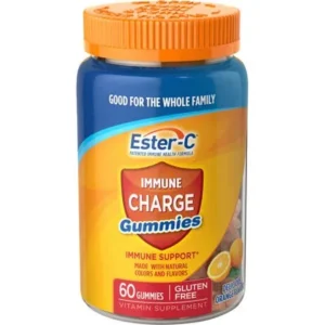 Ester-C Immune Charge Gummies Orange - 60 CT