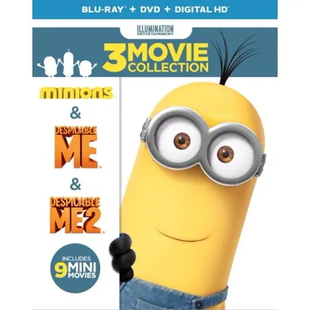 Despicable Me 3-Movie Collection (Blu-ray + DVD + Digital Copy)