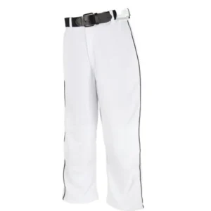 Franklin Sports White XS Youth Relaxed Fit Baseball Pants