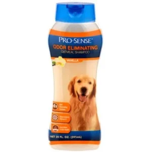 Pro-Sense Oatmeal Vanilla Scent Dog Shampoo with Odor-Eliminating Complex, 20 Ounce