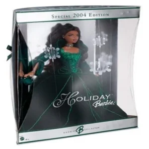 Holiday 2004 Barbie Ethnic - Green Velvet Dress