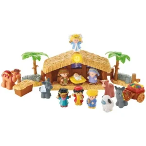 Fisher-Price Little People Christmas Nativity 12-Figure Set