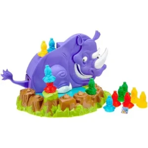 Mattel Rhino Rampage Game He Chomps & Stomps Family Fun