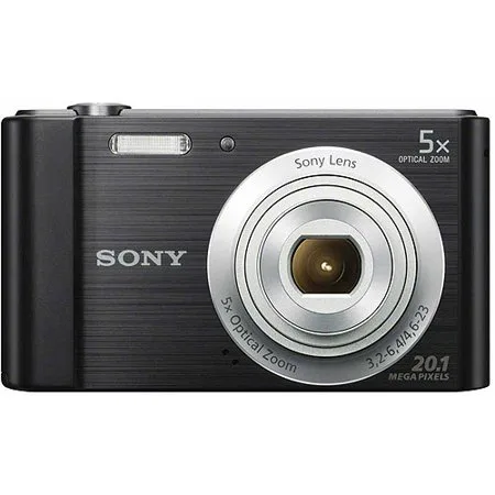 Sony DSC-W800 Digital Camera with 20.1 Megapixels and 5x Optical Zoom (Available in Black or Silver)