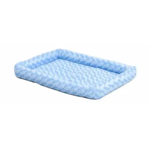 MidWest QuietTime Pet Bed & Dog Crate Mat, Powder Blue, 22"