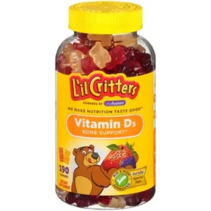 L'il Critters Vitamin D3 Gummy Bears (Bone Support), 190 Ct