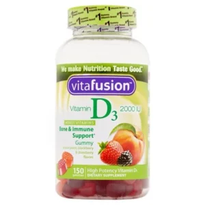 VitaFusion Vitamin D3 2000 IU Gummy Vitamins, 150ct
