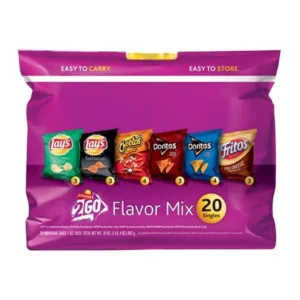 Lay's Flavor Mix Variety Pack, 20 Count, 1 oz Bags