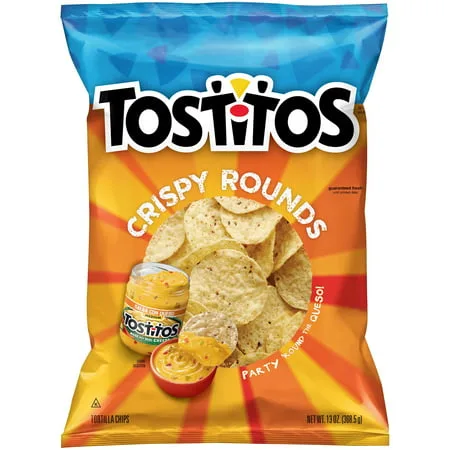 Tostitos Crispy Rounds Tortilla Chips, 13 oz Bag