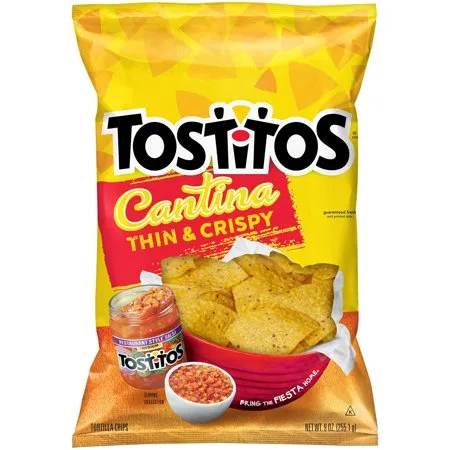 Tostitos Cantina Thin & Crispy Tortilla Chips, 9 oz Bag