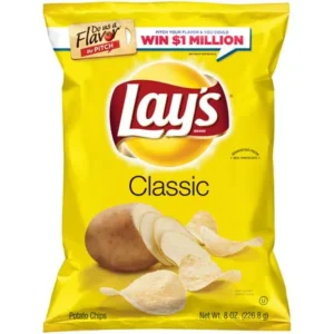 Lay's Classic Potato Chips, 8 oz. Bag