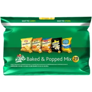Frito Lay Baked and Popped Mix, 20 Count, 16.88 oz. Bag