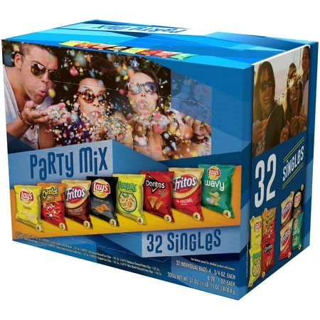 Frito-Lay Party Mix Variety Pack, 32 count, 31 oz Box