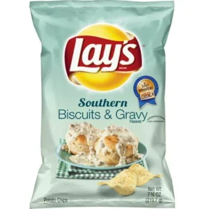Lay's Southern Biscuits & Gravy Flavored Potato Chips, 7.75 Oz.