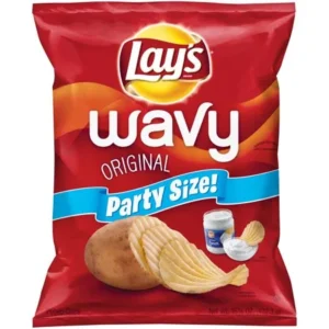 Lay's Wavy Original Potato Chips, 15.25 oz. Bag