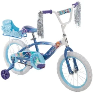 Disney Frozen 16" Girls' Blue Bike with Sleigh, by HuffyÂ®