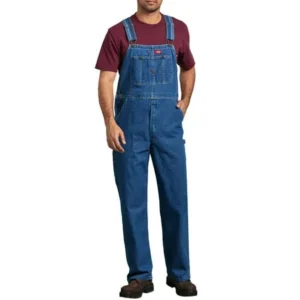 Men's Stonewashed Indigo Bib Overall