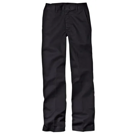 Dickies Boys Classic Fit Straight Leg Flat Front Pant
