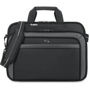 "Solo Sterling Carrying Case (Briefcase) for 17"" Notebook - Black"