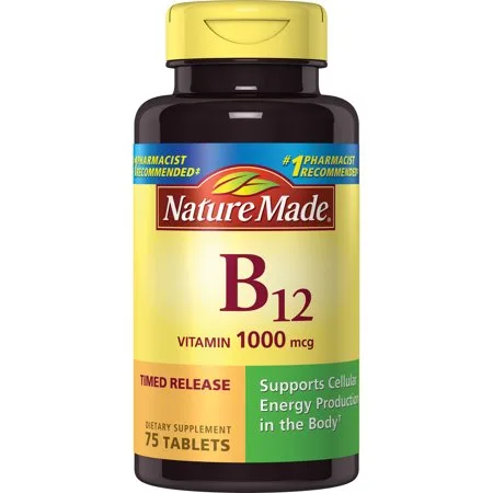 Nature Made Vitamin B-12 1000 mcg. Timed Release